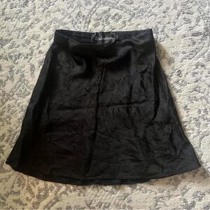 Realisation Par “Cookies” black silk mini Skirt